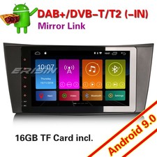 DAB+Car Stereo Mercedes Benz CLS/E/G Class W219 W211 8" Android 9.0 Navi WIFI+4G