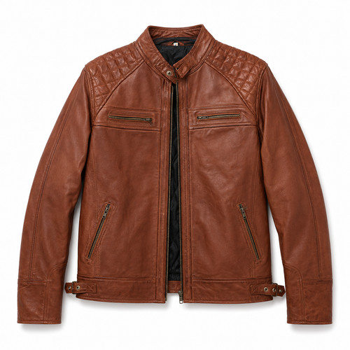 Men cognac brown 100 real - men's,