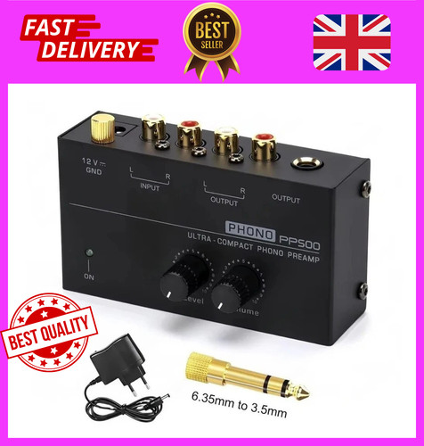 Phono preamp amplifier - preamp, rca