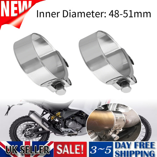 Motorcycle exhaust pipe clip - pipe,