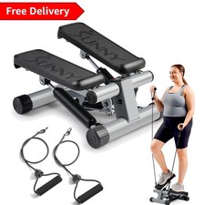 Sleek Mini Stepper with Resistance Bands - High Weight Capacity 135 kg