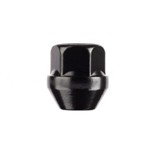 M14 x 1.25 Black Tapered Wheel Nuts