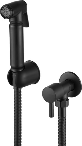 Black douche bidet shattaf - black,