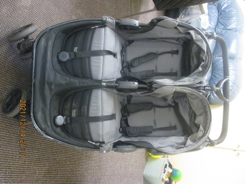 Britax grey double - buggy, great