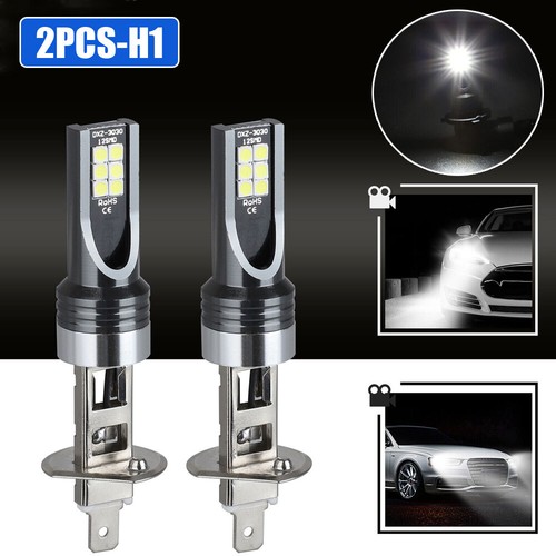 2pcs white led headlight - led,
