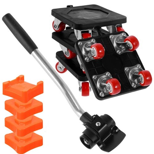Furniture dolly with four - with,