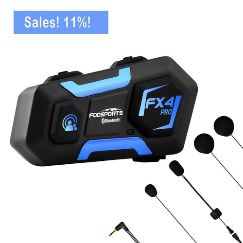 Fx4 pro motorcycle intercom - fx4,