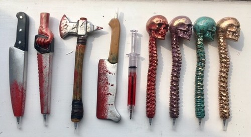 Halloween weapon pen syringe - pen,