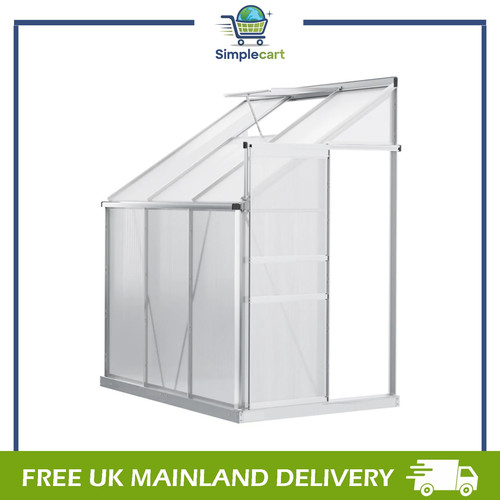 4ft lean to - 6, polycarbonate