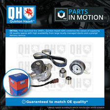 Timing Belt & Water Pump Kit fits VW GOLF Mk6, Mk7 1.6D 2.0D 2012 on Set QH New