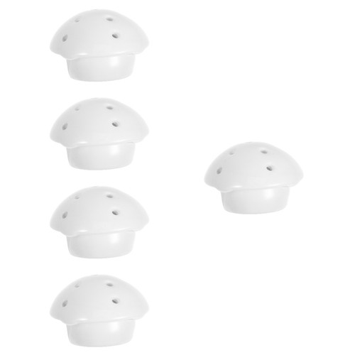 White ceramic urinal stoppers - ceramic,