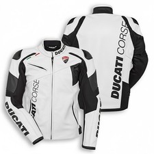 Ducati Corse C6 Leather jacket motorcycle mototbike NEW