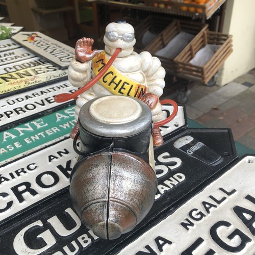 Michelin man with compressor - michelin,
