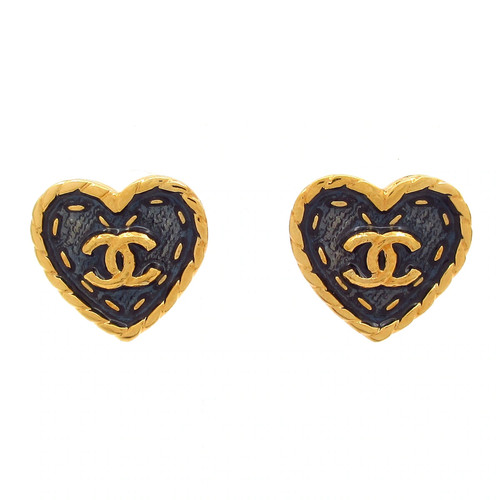 Chanel coco navy gold - chanel,