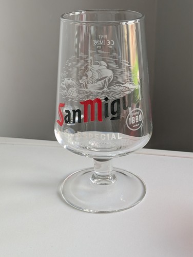 Single san miguel pint glass - single,