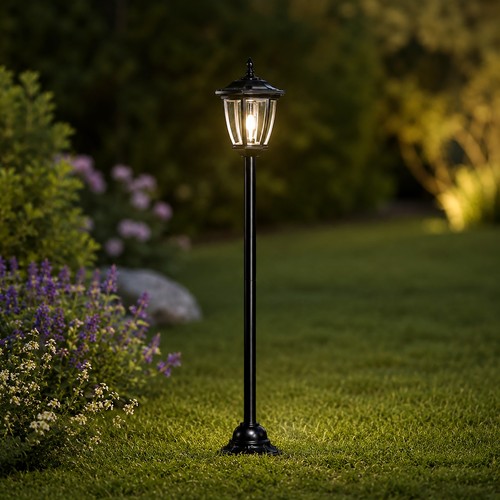 Solar lantern lamp post - solar,