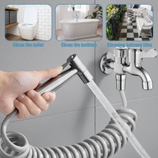 Jet Handheld Bidet Toilet Spray Muslim Hygienic Shattaf Douche Shower Self Kits