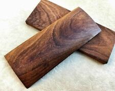 Pair of Rose Wood Scales for Knife Handle Making Blanks Crafts Woodwork 13x5cm