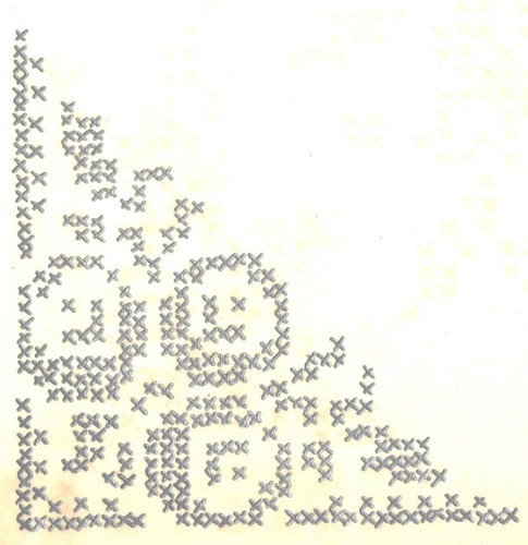 Vintage embroidery transfer - vintage,