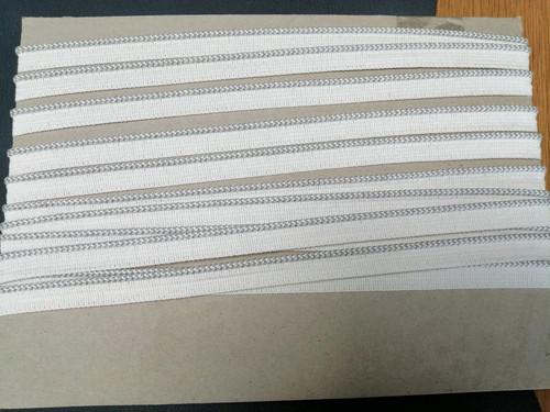 Grey and white - grey, flanged