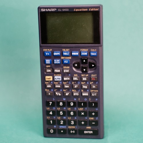 Sharp 9400 graphing - sharp,