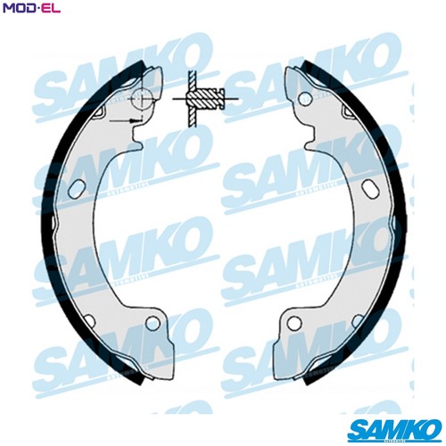 Brake shoe set 86410 for - set,