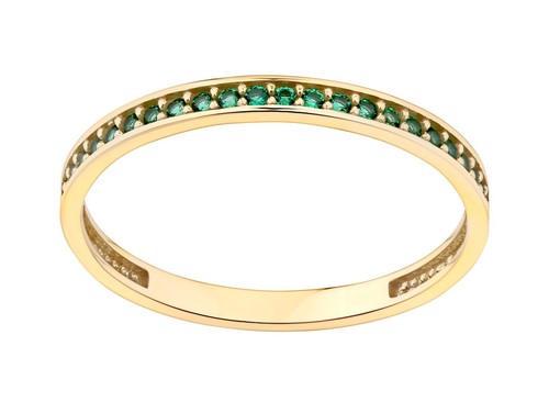 9ct yellow gold - gold, simulated