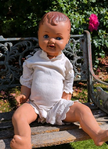 Vintage 1950s composition baby - composition,