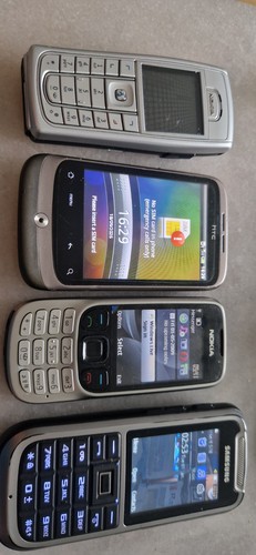 Retro mobile phones - phones, job