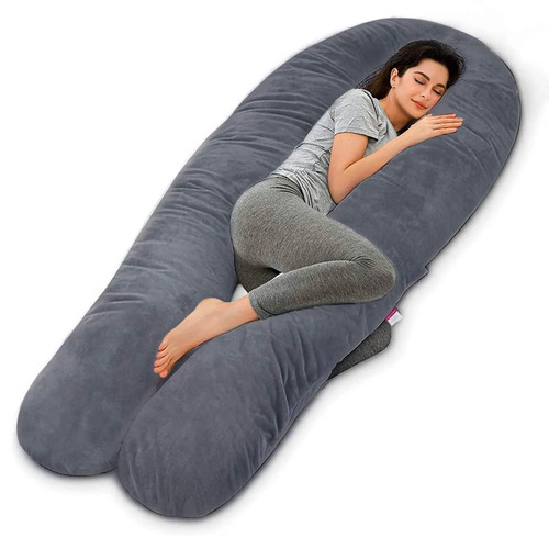 Shaped pregnancy body pillow - u-shaped,