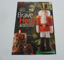 ALAN DART TOY KNITTING PATTERN - BRAVE HERO - NUTCRACKER - MAGAZINE PAGES