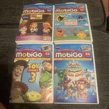 Mobigo Vtech Games Bundle Toy Story 3, marvel superhero ,Jake &neverland pirates
