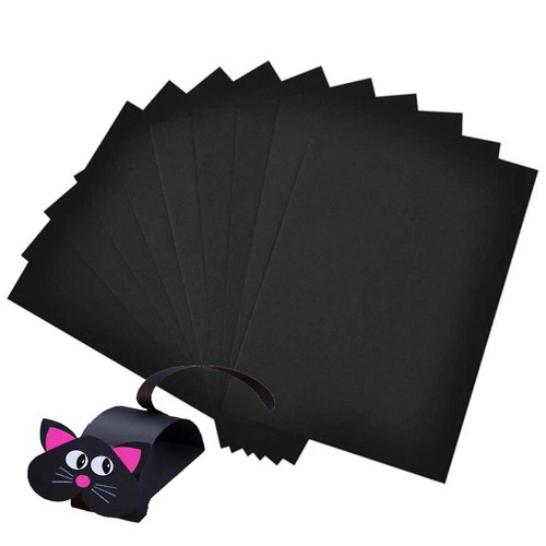 Black card sheets - or,