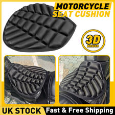 Universal Motorcycle 3D Air Comfort Gel Seat Cushion Pressure Relief Pad 1PCS UK