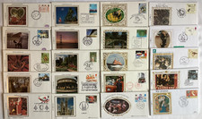 Benham Small Silk FDC Sets -