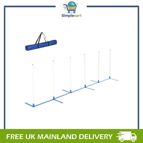 Dog weave pole set agility - weave,