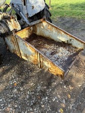 Ferguson Tractor Link Box / Milk Churn Carrier / Transport Box. Grey Fergie TE20