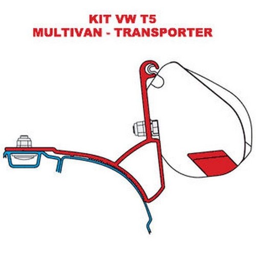 Fiamma kit multi - vw, van