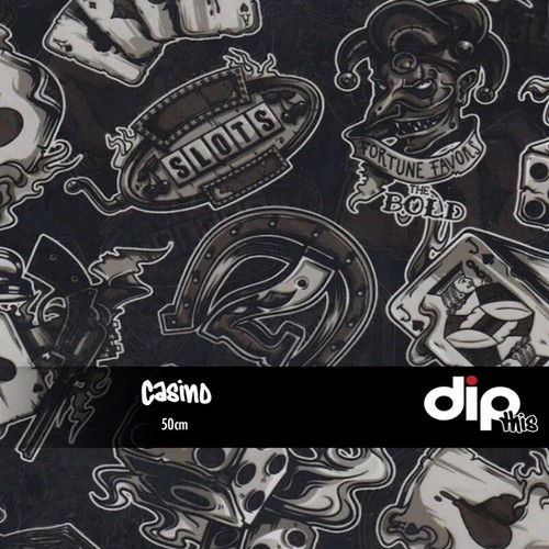 Casino bomb hydrographics film - bomb,