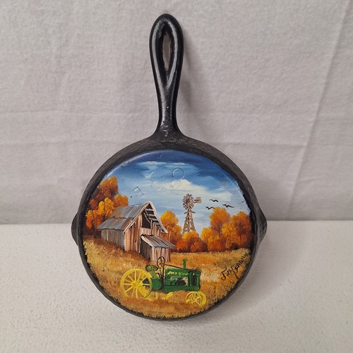 Vintage hand painted cast iron - vintage,