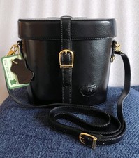 Luigi Black Leather Barrel