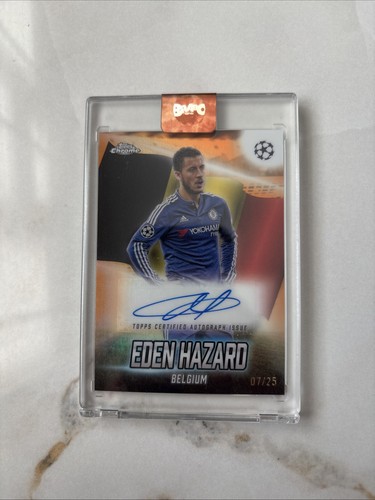 Eden hazard topps chrome - topps,