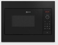NEFF N50 HLAWD23N0B Built-in Solo Microwave - Black