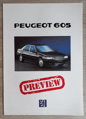 Peugeot 605 preview - peugeot,