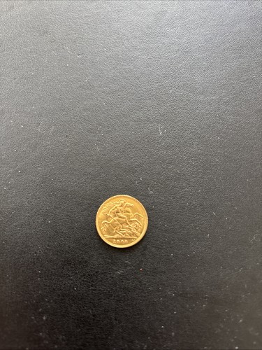 Half sovereign gold - half, coins
