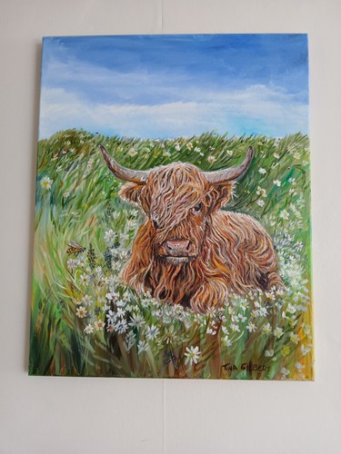 Original oil painting - oil, on