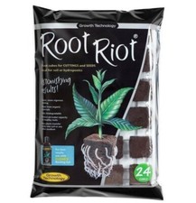 ROOT RIOT PROPAGATION CUBES 24 TRAY - CUTTINGS AND SEEDLINGS - HYDROPONICS