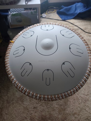 Moozica steel handpan - moozica, tongue