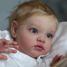 Adorable 24" Reborn Baby Doll Newborn Cloth Bodysuit Realistic Toddler Handmade Toy