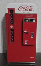 Vintage 1994 Vendo Coca Cola Diecast Metal Musical Bank Vending Machine - Works